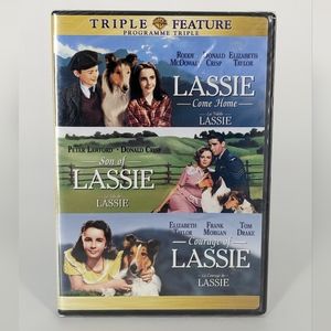 SEALED! Lassie Triple Feature DVD